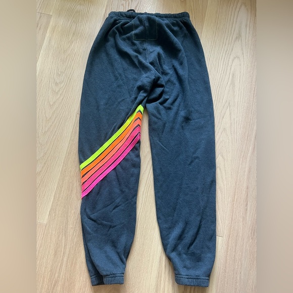 Aviator Nation Women’s Neon 5-Stripe Sweatpants - Picture 4 of 5